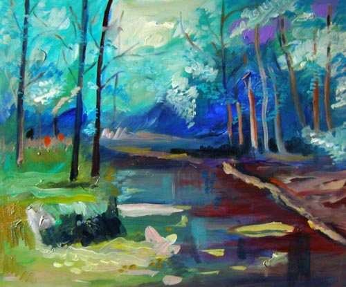 Accotink Park — Canvas Print